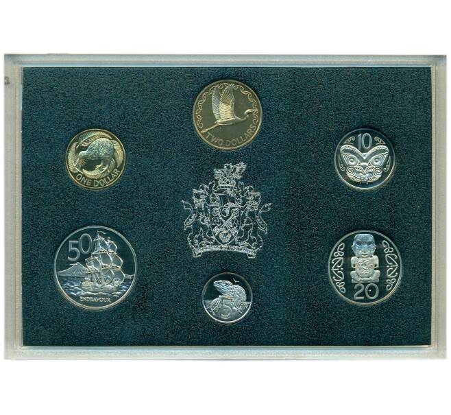 Набор из 6 монет 1993-1997 года Новая Зеландия (Артикул: K4-1172) — Фото №1