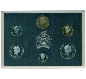 Набор из 6 монет 1993-1997 года Новая Зеландия — Фото №2