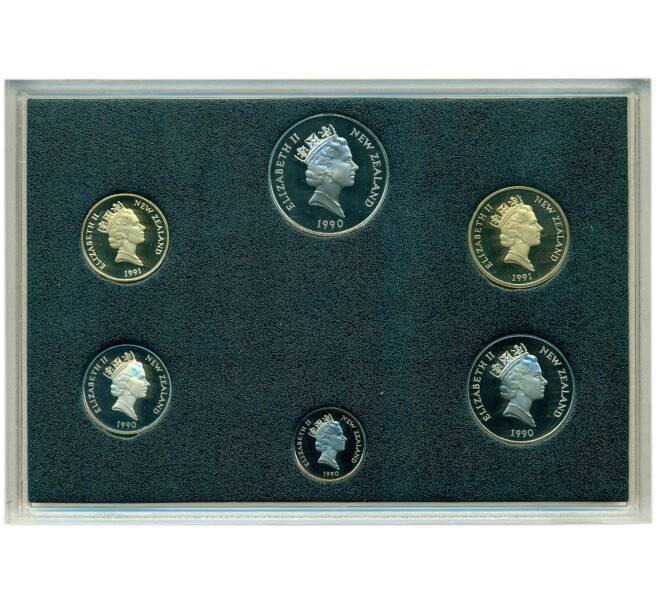 Набор из 6 монет 1990-1991 года Новая Зеландия (Артикул: K4-1173) — Фото №2