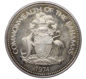 1 доллар 1974 года Багамские острова — Фото №2
