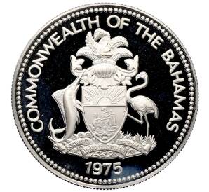 1 доллар 1975 года Багамские острова — Фото №2