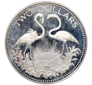 2 доллара 1975 года Багамские острова — Фото №1