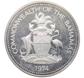 2 доллара 1974 года Багамские острова — Фото №2