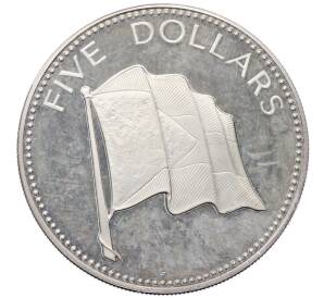 5 долларов 1974 года Багамские острова — Фото №1