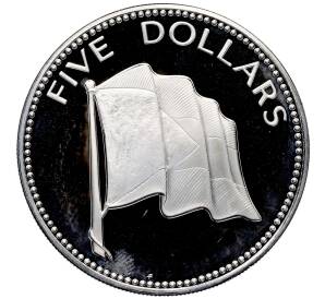 5 долларов 1974 года Багамские острова — Фото №1