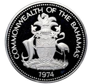 5 долларов 1974 года Багамские острова — Фото №2