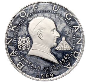 30 шиллингов 1969 года Уганда «Визит Папы Римского Павла VI» — Фото №1