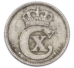 10 эре 1920 года Дания — Фото №1