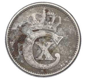 10 эре 1920 года Дания — Фото №1