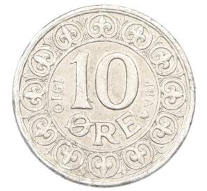 10 эре 1910 года Дания — Фото №1
