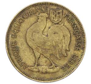 50 сантимов 1942 года Французская Экваториальная Африка — Фото №2