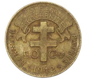 50 сантимов 1942 года Французская Экваториальная Африка — Фото №1