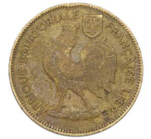 50 сантимов 1942 года Французская Экваториальная Африка — Фото №2