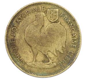 50 сантимов 1942 года Французская Экваториальная Африка — Фото №2