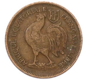 50 сантимов 1943 года Французская Экваториальная Африка — Фото №2