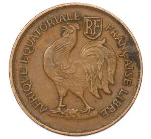 1 франк 1943 года Французская Экваториальная Африка — Фото №2