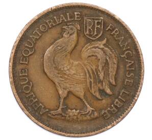 1 франк 1943 года Французская Экваториальная Африка — Фото №2