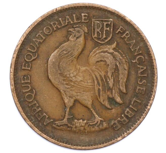 Монета 1 франк 1943 года Французская Экваториальная Африка (Артикул: K10-11120) — Фото №2
