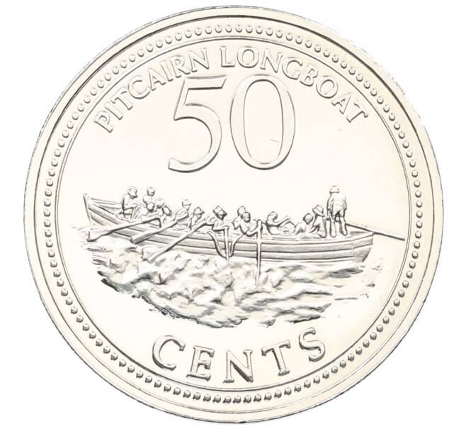 Монета 50 центов 2009 года Острова Питкэрн (Артикул: T11-33763) — Фото №1