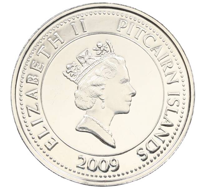 Монета 50 центов 2009 года Острова Питкэрн (Артикул: T11-33763) — Фото №2