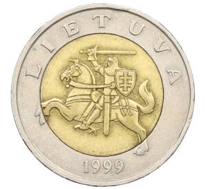 5 лит 1999 года Литва — Фото №1
