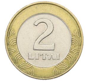 2 лита 1999 года Литва — Фото №2