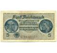 Банкнота 5 рейхсмарок 1940 года Германия (Для окупированных территорий) (Артикул: K4-1181) — Фото №1