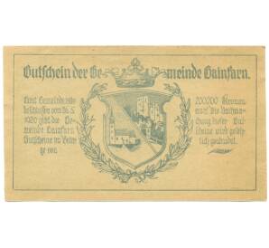 50 геллеров 1920 года Австрия — Гейнфарн (Нотгельд) — Фото №2