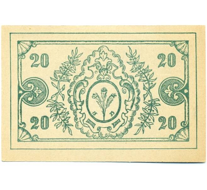 Банкнота 20 геллеров 1920 года Австрия — Коммуна Зарлайнсбах (Нотгельд) (Артикул: B2-15443) — Фото №1