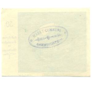 50 геллеров 1920 года Австрия — Зармингштайн (Нотгельд) — Фото №2