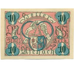 10 геллеров 1920 года Австрия — Ашах-ан-дер-Донау (Нотгельд) — Фото №1