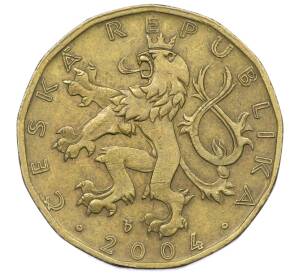 20 крон 2004 года Чехия — Фото №2