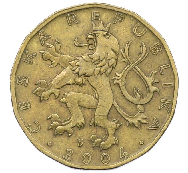 Монета 20 крон 2004 года Чехия (Артикул: T11-33791) — Фото №2