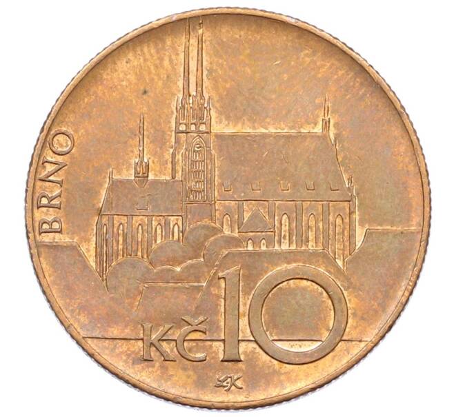 Монета 10 крон 2008 года Чехия (Артикул: T11-33793) — Фото №1