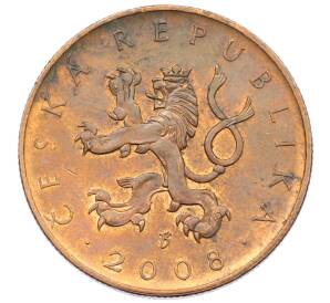 10 крон 2008 года Чехия — Фото №2