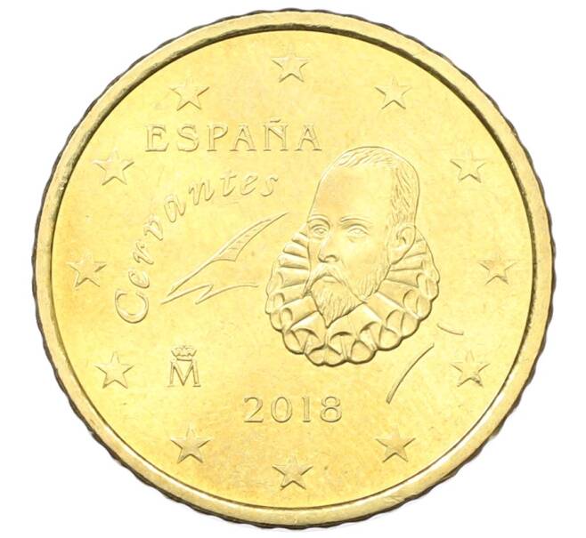 Монета 50 евроцентов 2018 года Испания (Артикул: T11-33796) — Фото №1