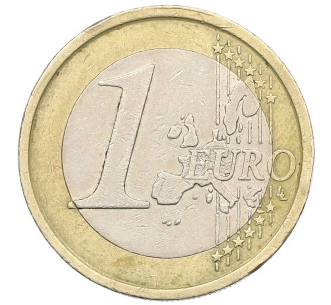Монета 1 евро 2002 года Италия (Артикул: T11-33797) — Фото №2