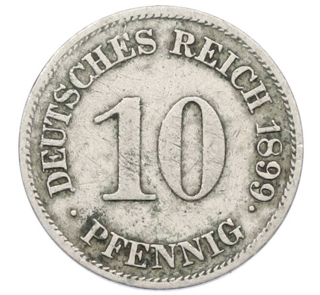 Монета 10 пфеннигов 1899 года E Германия (Артикул: T11-33838) — Фото №1