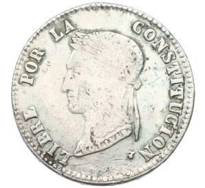 4 суэльдо 1856 года Боливия — Фото №2