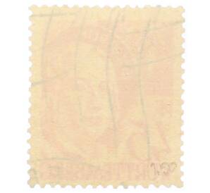 Почтовая марка 45 пфеннигов 1947 года Французская оккупация Вюртемберга «Фридрих Гельдерлин»