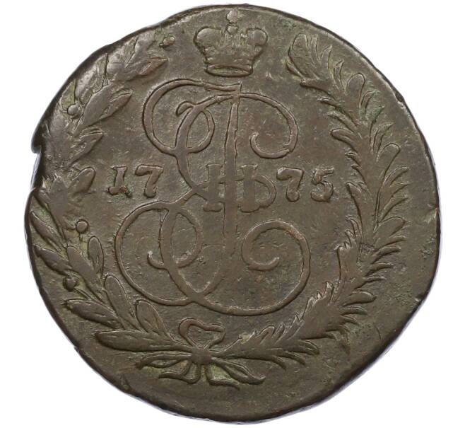 Монета 2 копейки 1775 года ЕМ (Артикул: K12-75508) — Фото №1