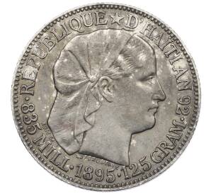 50 сантимов 1895 года Гаити — Фото №1