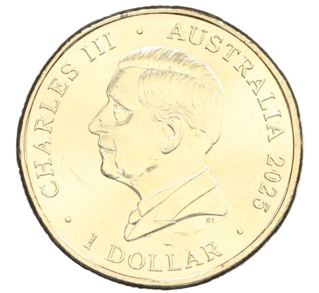 Монета 1 доллар 2025 года Австралия «Австралийские Большие Вещи — Большой Галах» (Артикул: M2-91710) — Фото №2