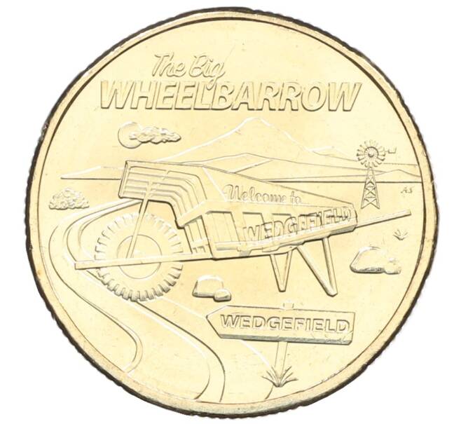 Монета 1 доллар 2025 года Австралия «Австралийские Большие Вещи — Большая тачка» (Артикул: M2-91713) — Фото №1