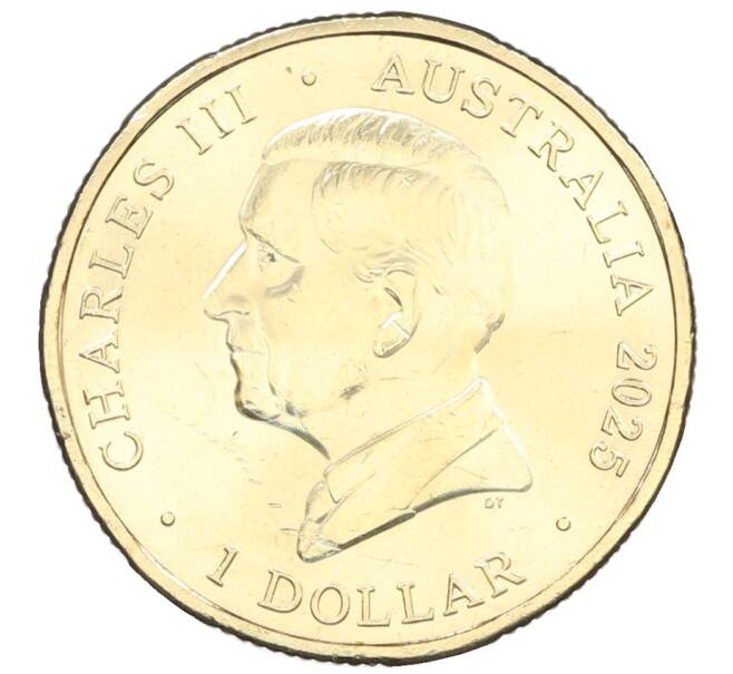 Монета 1 доллар 2025 года Австралия «Австралийские Большие Вещи — Большой Баррамунди» (Артикул: M2-91718) — Фото №2