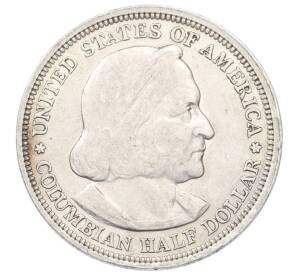 1/2 доллара (50 центов) 1893 года США «Колумбийская выставка в Чикаго» — Фото №2