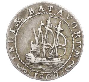 1/4 гульдена 1802 года Голландская Ост-Индия — Фото №1
