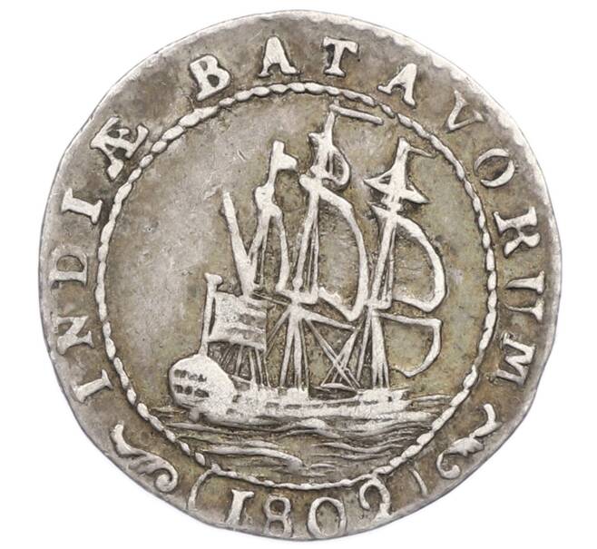 Монета 1/4 гульдена 1802 года Голландская Ост-Индия (Артикул: K10-11199) — Фото №1