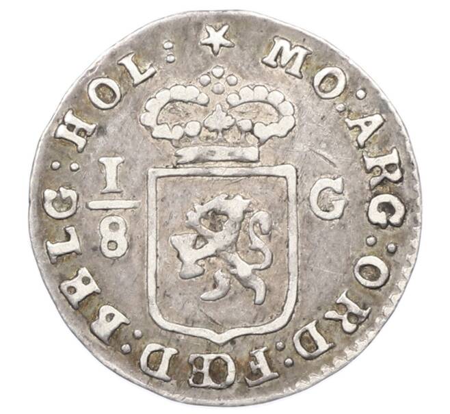 Монета 1/8 гульдена 1802 года Голландская Ост-Индия (Артикул: K10-11200) — Фото №2