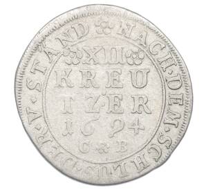 12 крейцеров 1694 года Архиепископство Майнц — Фото №1